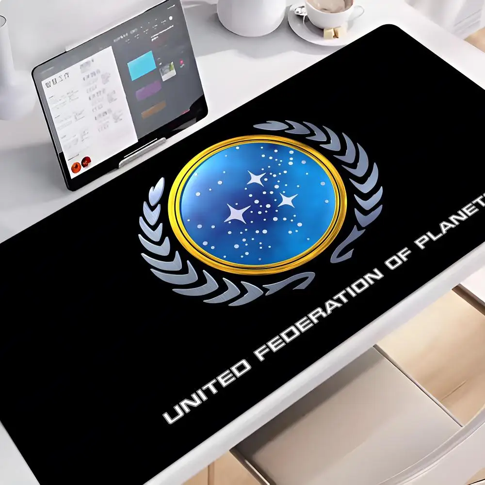 S-Star T-Trek Mouse Pad Rubber Mat Laptop Xxl Mousepad Notebook Gamer Computer Table Gaming Accessories
