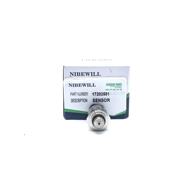 Hydraulic pressure sensor 17202581 For VOLVO A25F A25G A30G A35G A40F Excavator Parts