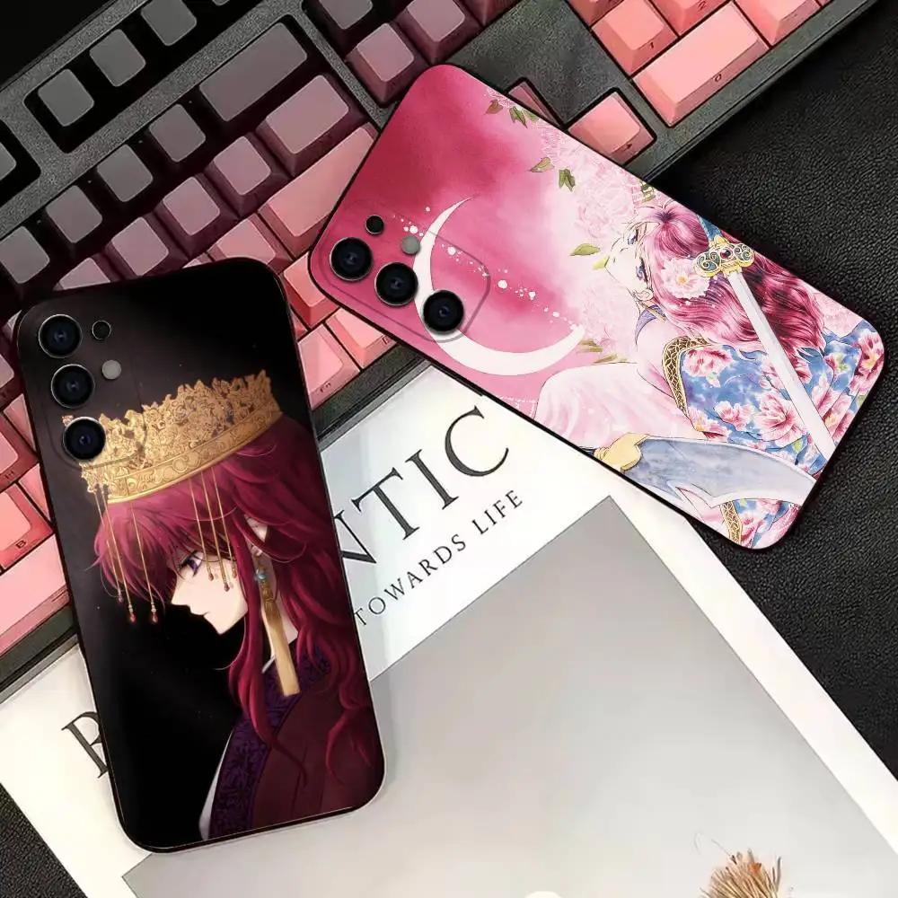 Yona of the Dawn    Phone Case For Samsung S26,S25,S24,S23,S22 Black Soft Protective Phone Case