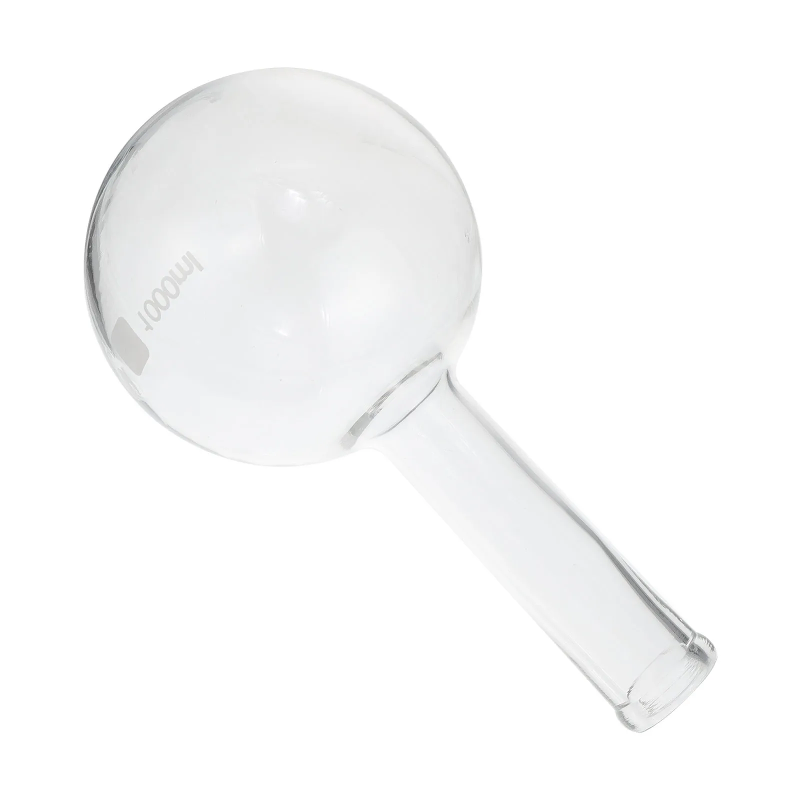 

1Pcs Round Bottom Boiling Flask 1000ml Premium Glass Smooth Exquisite Workmanship Flat Bottom Laboratory Experiment Glass Flask