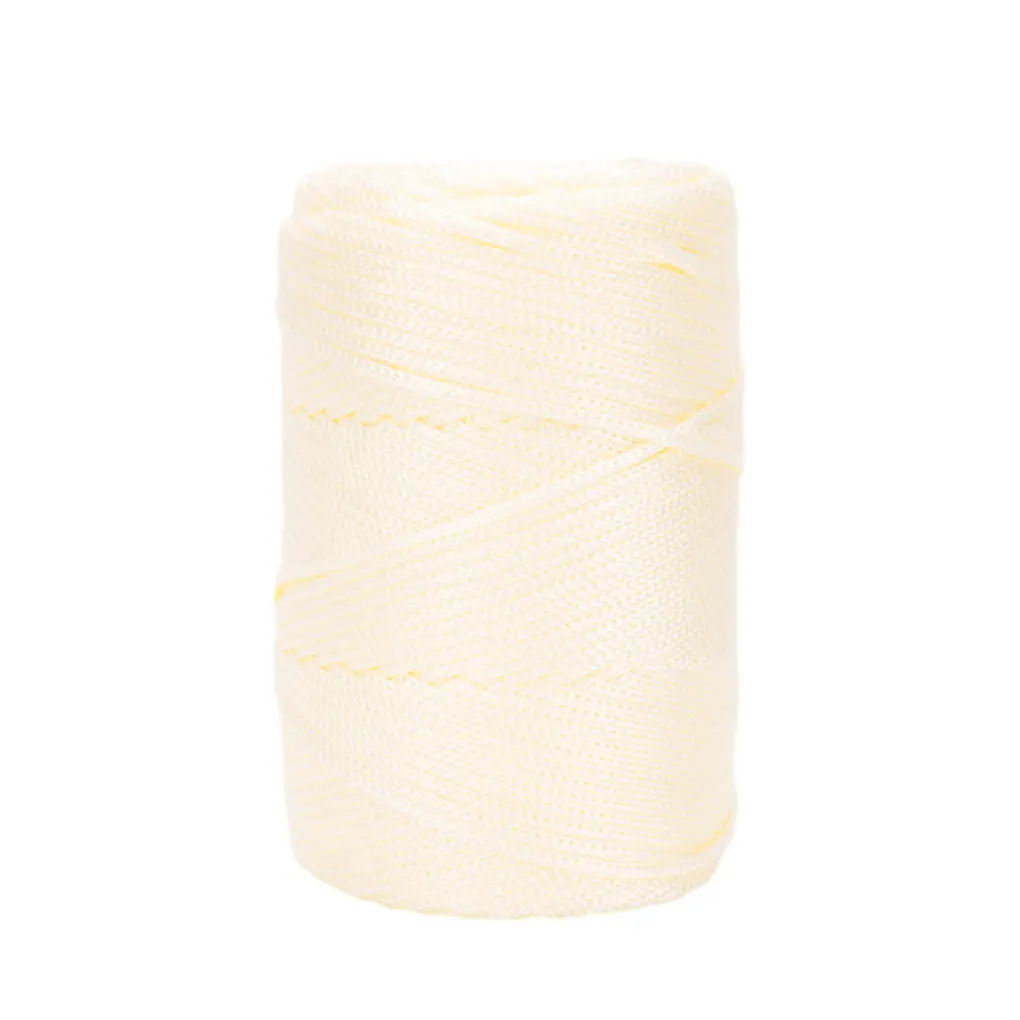 Lightweight Polyester Thread Round Rope Weaving And Basket Making Home Decoration Premium khaki