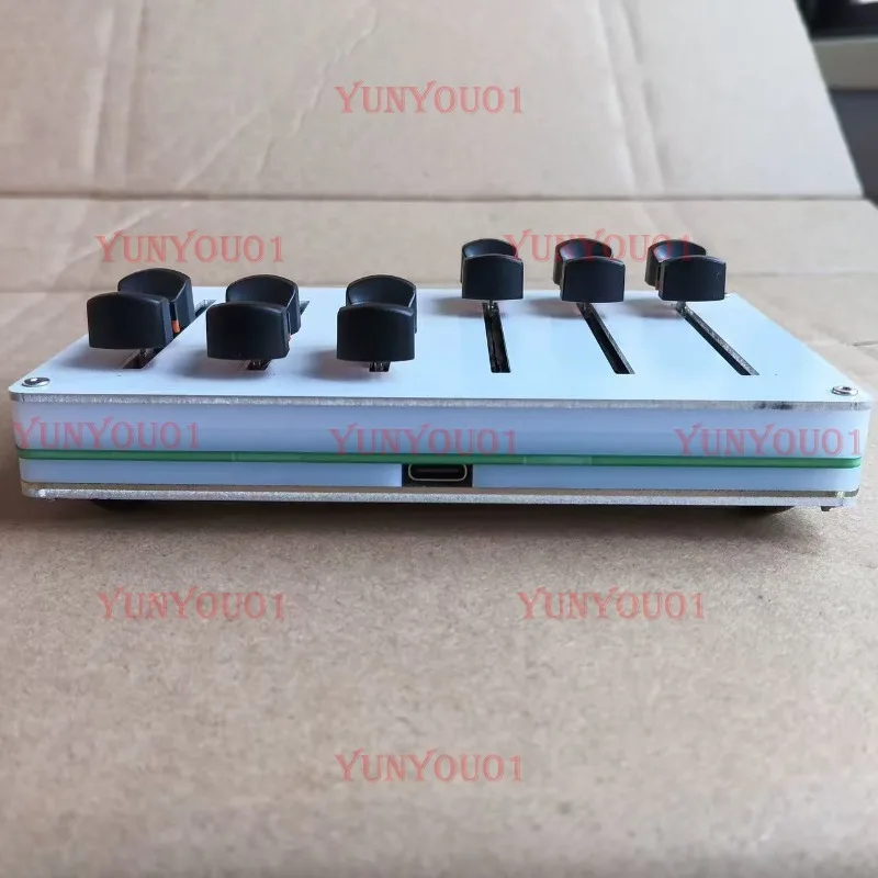 6-channel Push Rod, 45mm Attenuator, Customized CC Information, USB Interface, Music Console Software Driver
