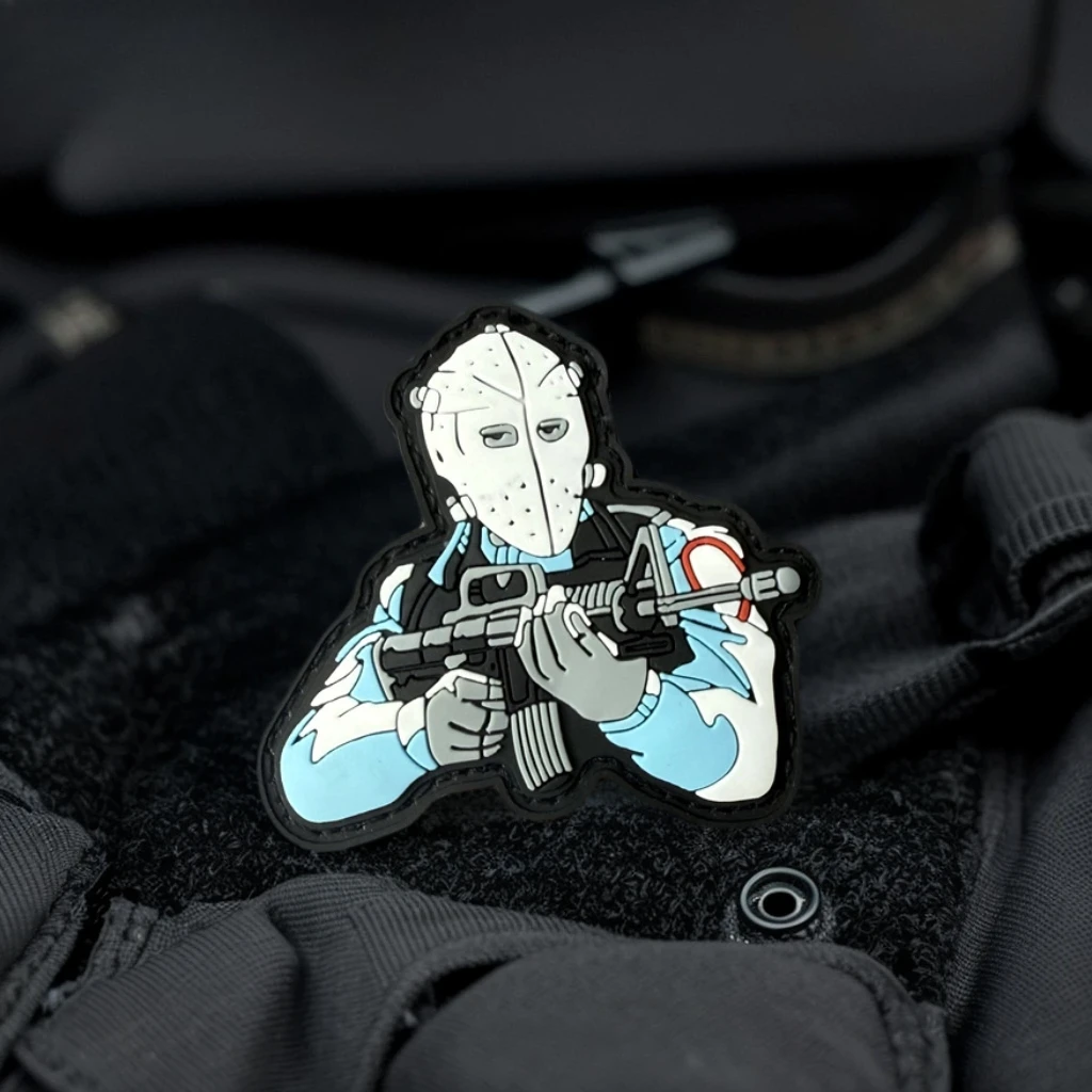 

Robber Classic Patch PVC Tactical Morale Badge Hook and Loop Military Patch for Clothing Backpack