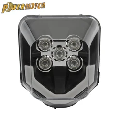 Headlight Led Motorcycle Light Wick For Husqvarna 701 TE 250 300 450 FC FE TC 125 300i Head Lamp Enduro Dirt Bike Accessories