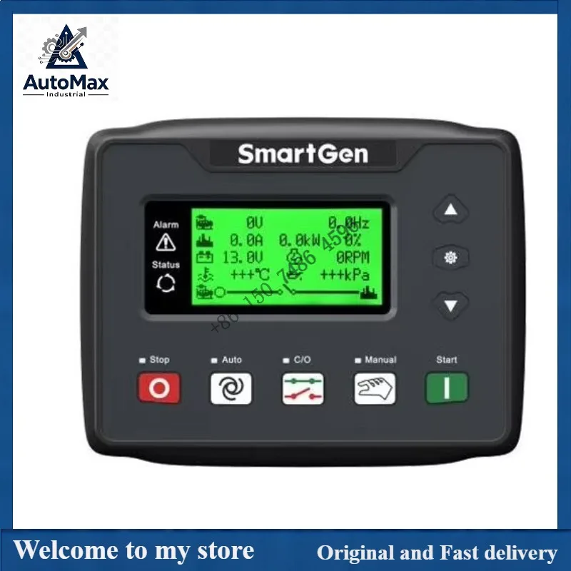 SmartGen HGM4020N AMF  Electric Generator Controller Module Auto Start Stop LCD Display Remote Monitor Control Panel Parts