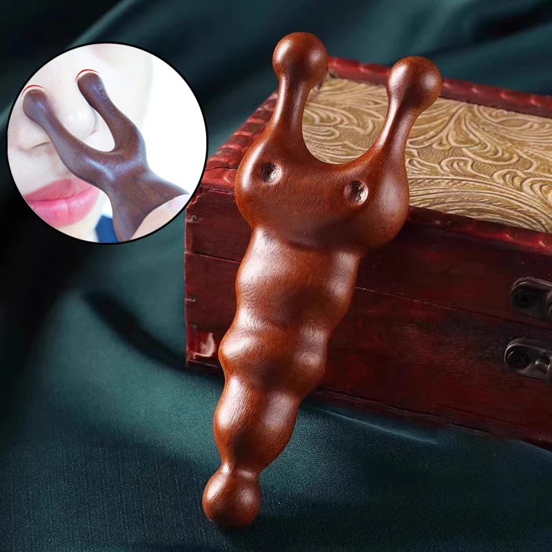 Inseto dos desenhos animados sândalo nariz raspagem couro cabeludo olho guasha massagem multifuncional corpo embelezar pente meridiano ferramenta de cuidados com o corpo