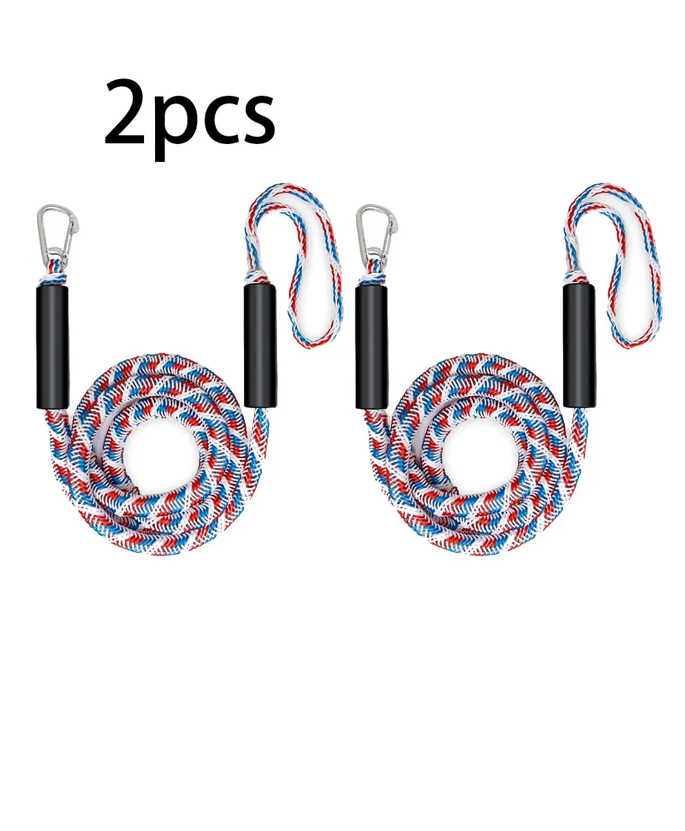 2/1 Stuks Dock Lijnen Elastische Mariene Touw Bungee Koorden Schok Banden Voor Kajak Waterscooter Jet Ski Ponton Kano Motorboot Accessoires