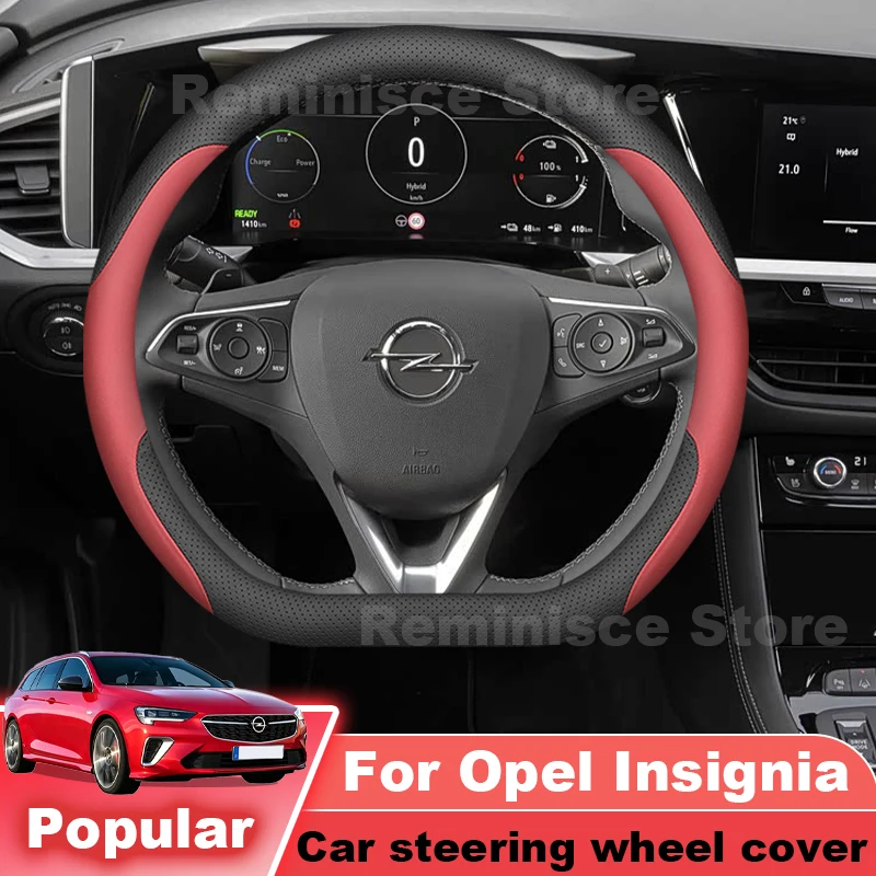 Ultra Thin Steering Wheel Cover For Opel Insignia A B 2008-2023 2024 Non Slip Steering Wheel Cover Opel Insignia Accessories