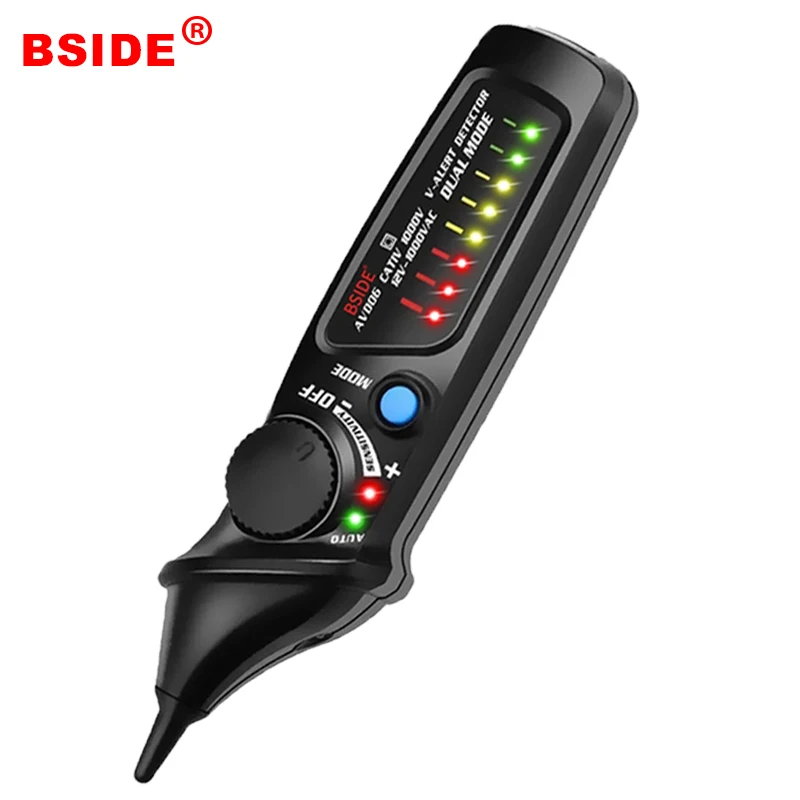 BSIDE AVD06 Non-Contact Voltage detector indicator Profession Smart Test Pencil Live/phase Wire Breakpoint NCV Continuity Meter