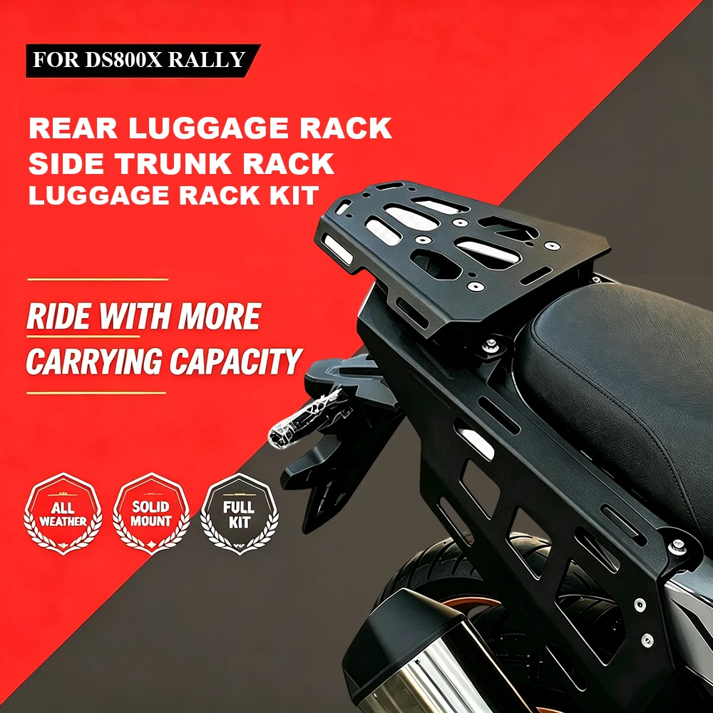 For Voge DS800 X Rally Modification parts luggage Board Extension Rack Framework DS800X Rally luggage rack rear luggage rack