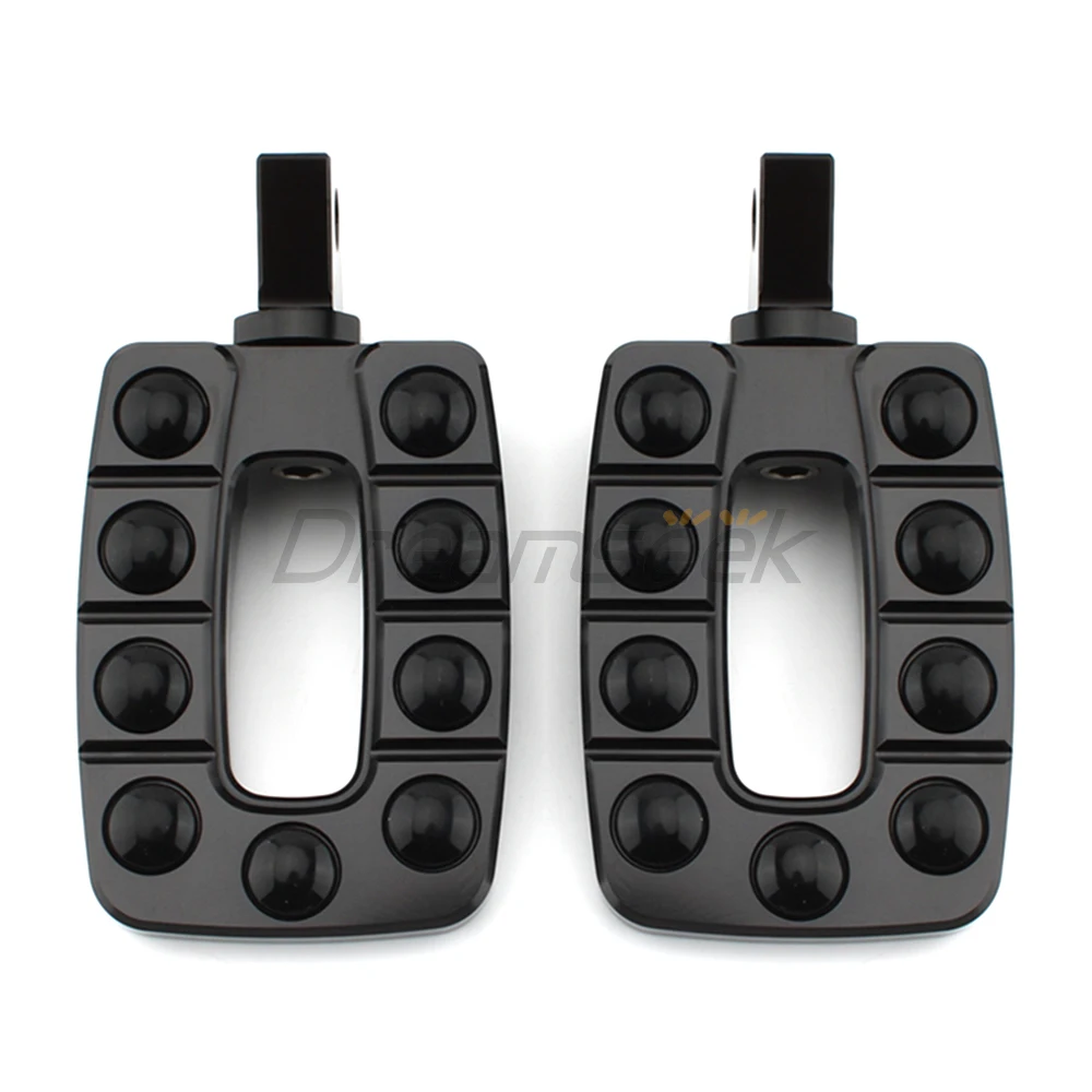 

Black Driver Footpegs Footrests Foot Pedal for BMW R18 2020 2021 2022 23 Motorcycle Front Rider Foot Peg Foot Rest CNC Aluminum