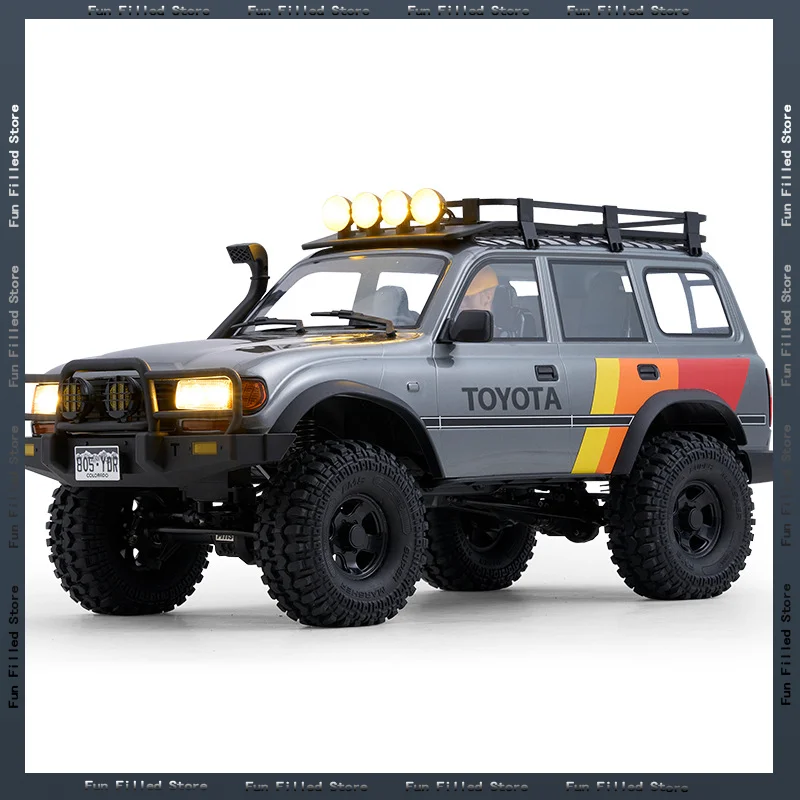 Fms Spot Fcx10 simulates Toyota Land Cruiser Lc80 hill climbing car 1/10 remote control electric off-road vehicle dual speed loc