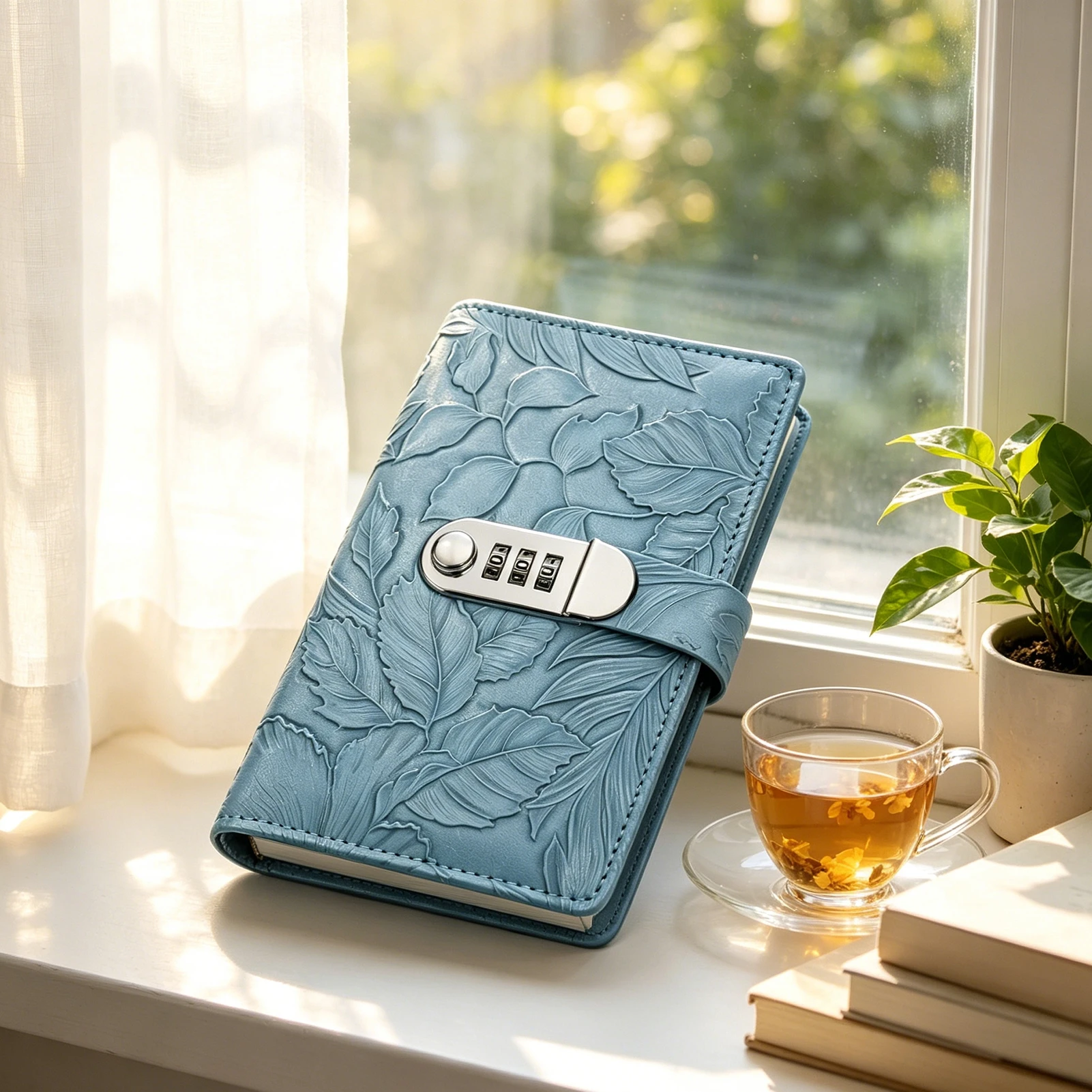 Family Planner Cash Organizer Printed Money Saving Book for Finance Management Secure Lock Financial Binder Durable
