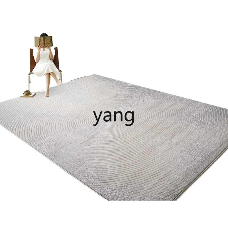 

L'm'm Living Room Carpet Modern Minimalist Table Carpet Villa Quiet Wind Bedroom Bedside Blanket