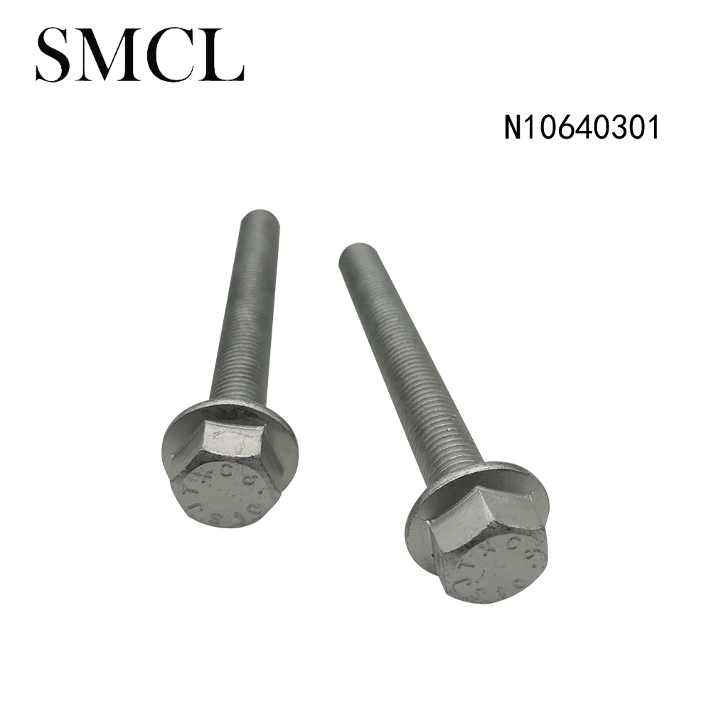 N10640301 2Pcs Subframe bolt For VW Caddy Fox-EU Golf Passat Polo Saveiro Touran Teramont Multivan Audi A2 A3 S3 A4 S4
