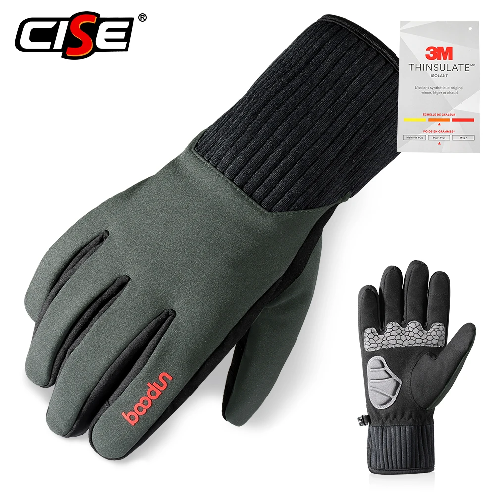 

Men Motorcycle Gloves Winter Thermal Windproof Waterproof Guantes Touch Screen Moto Riding Motorbike Motocross Anti-Skid Wear