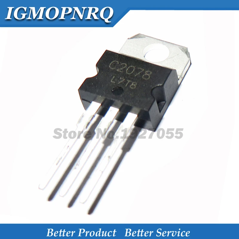 10 pz/lotto C2078 2 sc2078 transistor di potenza ad alta frequenza NPN TO-220 nuovo