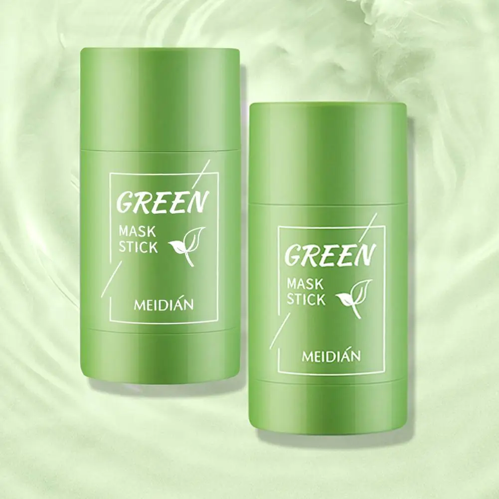 Mascarilla hidratante de té verde, mascarilla facial antioxidante para reducir los poros, espinillas, limpieza profunda, Control de aceite, mascarilla de equilibrio, cuidado de la piel, 3 uds.