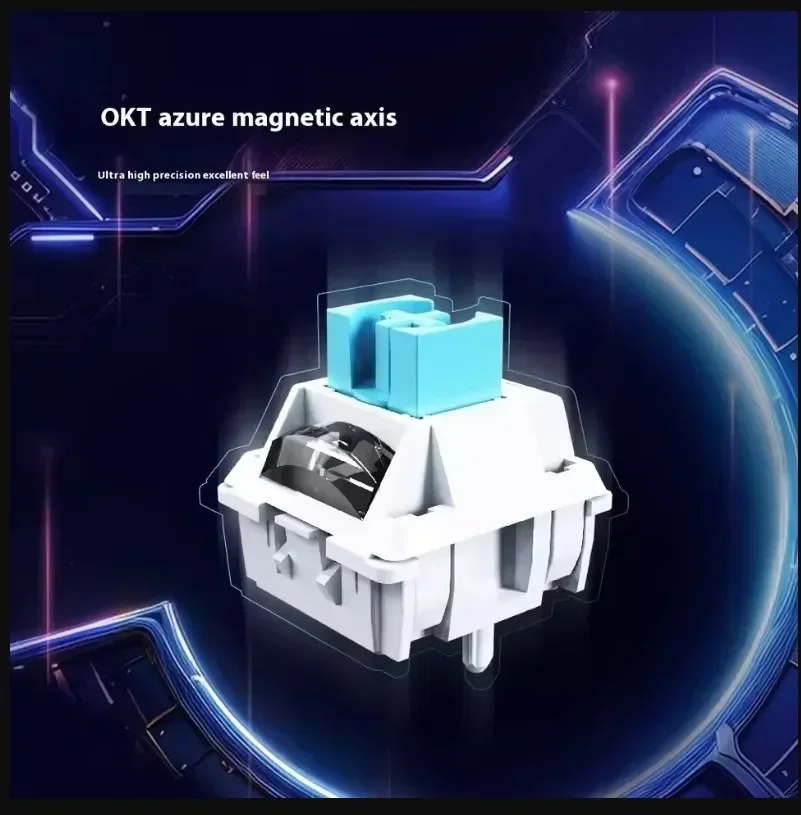 IROK IYX Mu68Pro السلكية 8K التبديل المغناطيسي لوحة المفاتيح سبائك الألومنيوم الساخن مبادلة الرياضة الإلكترونية لوحة المفاتيح الميكانيكية ملحقات الكمبيوتر المحمول ​