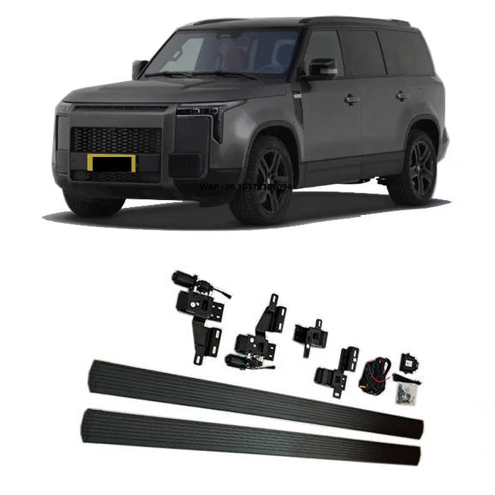 

Automatic Power Step Electric Running Boards Side Steps Pedal Black Powder Coated 100% Waterproof for Jishi 01 ROX 01 1 Set
