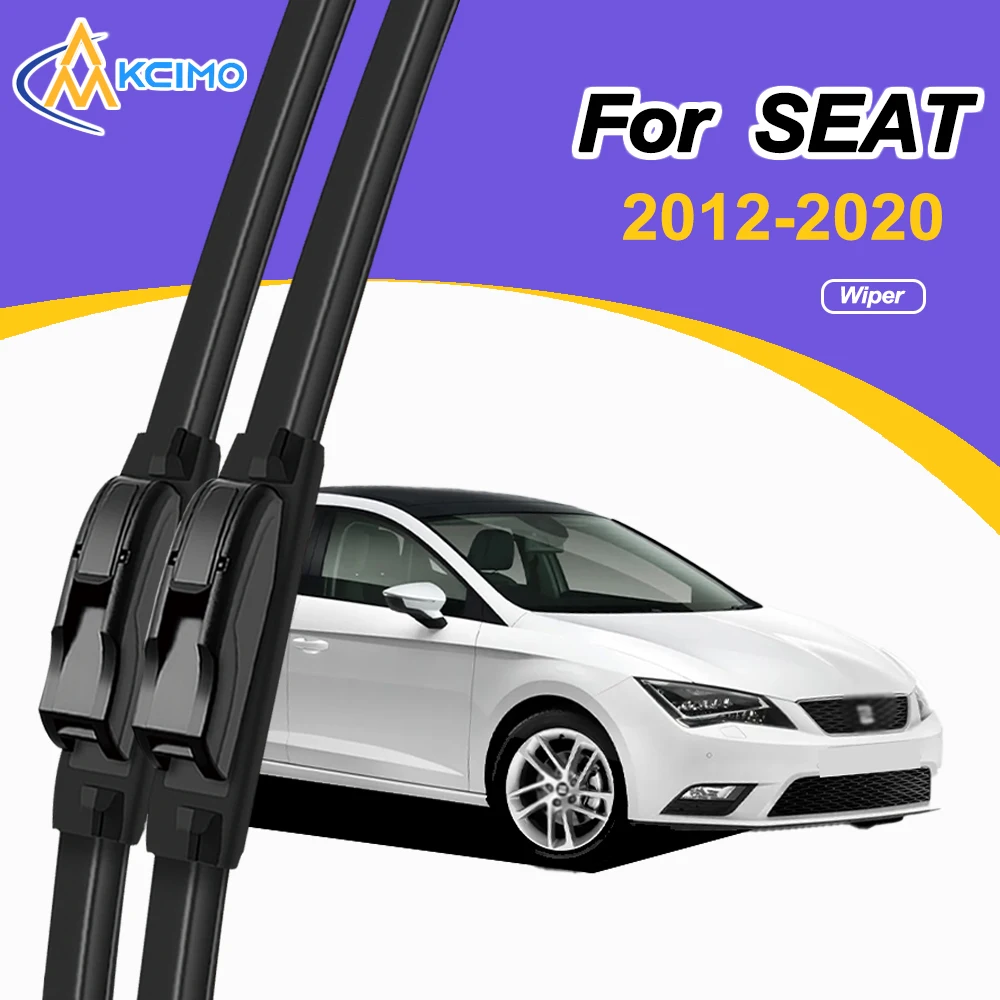

KCIMO 2Pcs Front Windshield Wiper Blades Fit for SEAT León Mk3 2012-2020 Windscreen Car Accessories