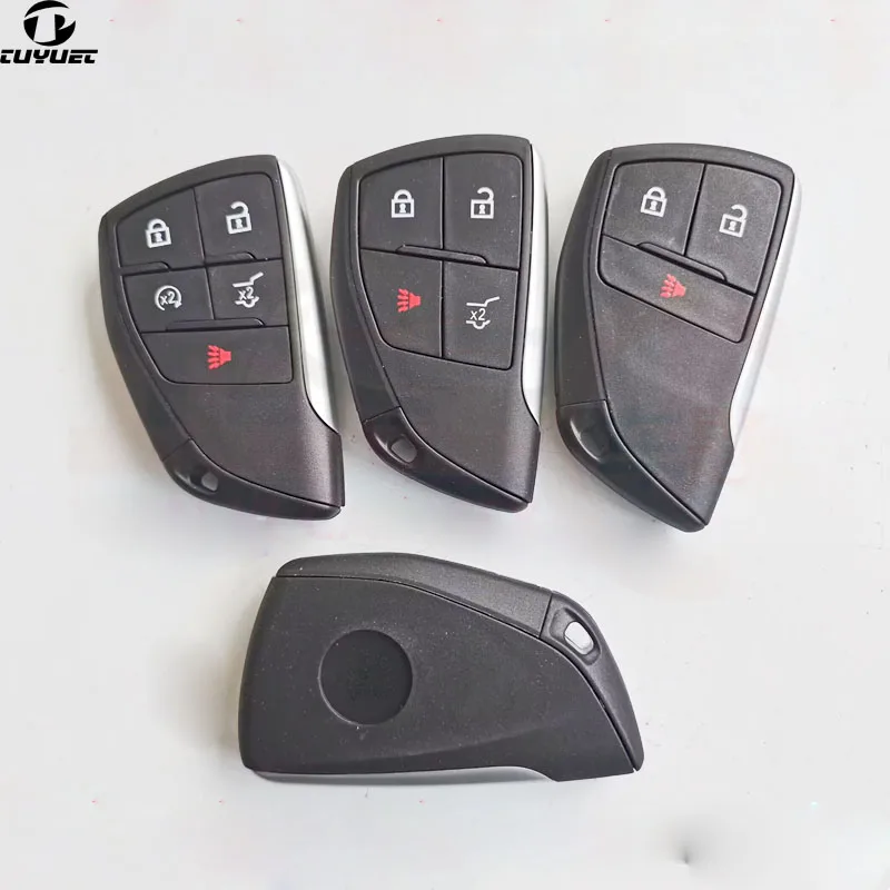 3/4/5 Buttons Smart Remote Key Shell for Buick 2020 ENVISION S Style Replacement Smart  Key Blanks for Chevrolet