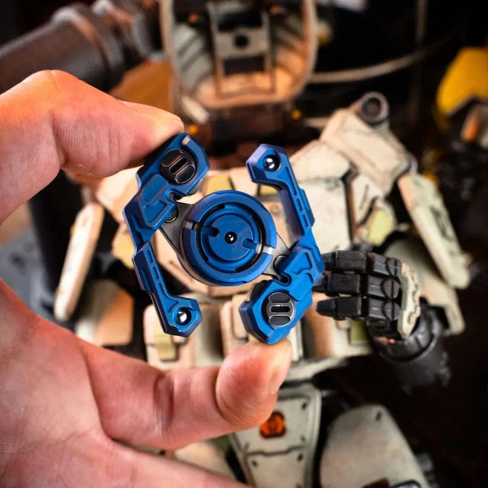 MACKIE EDC BRACCIO ROBOTICO Fidget Spinner Trasformare Agitarsi Giocattoli Per Adulti Accessori Da Scrivania Per Ufficio Giocattoli Sensoriali Per Adulti