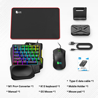 M1 Pro+ Keyboard & Mouse Mapper Converter Mobile Gaming Adapter for Esports Accessory for Android Phone/Tablet for PUBG