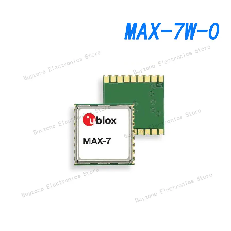 

MAX-7W-0 GNSS / GPS Modules u-blox 7 GNSS moduleROM, TCXO, short-circuit protectionLCC, 9.7x10 mm, 500 pcs/reel