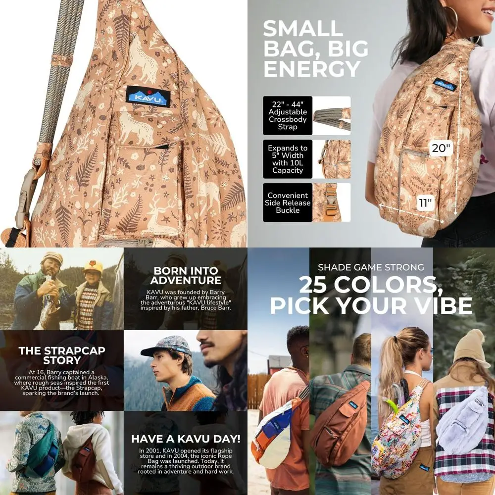 

Hiking, Camping, and Commuting Sling Pack for Outdoor Adventures