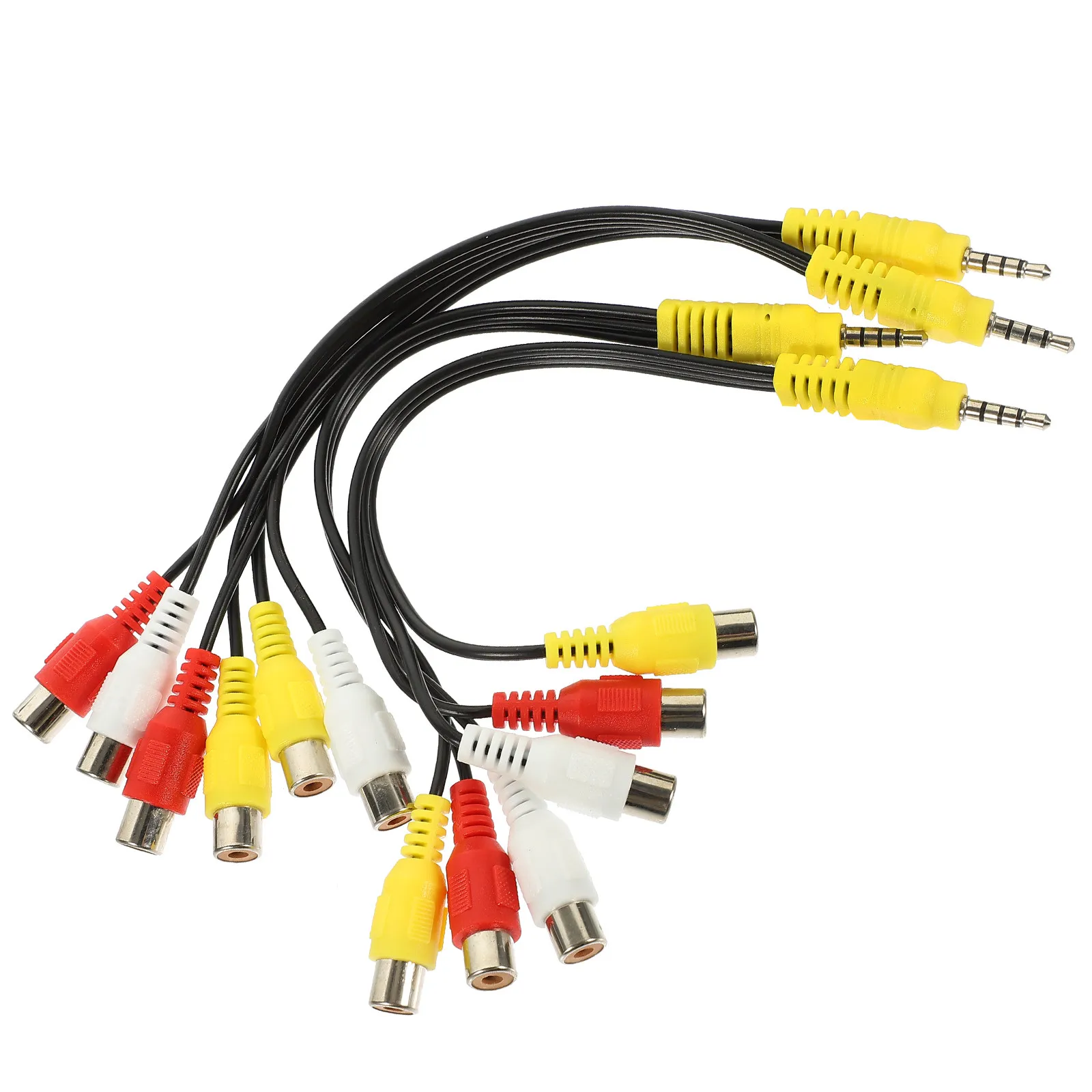 4Pcs Av Audio Adapt…