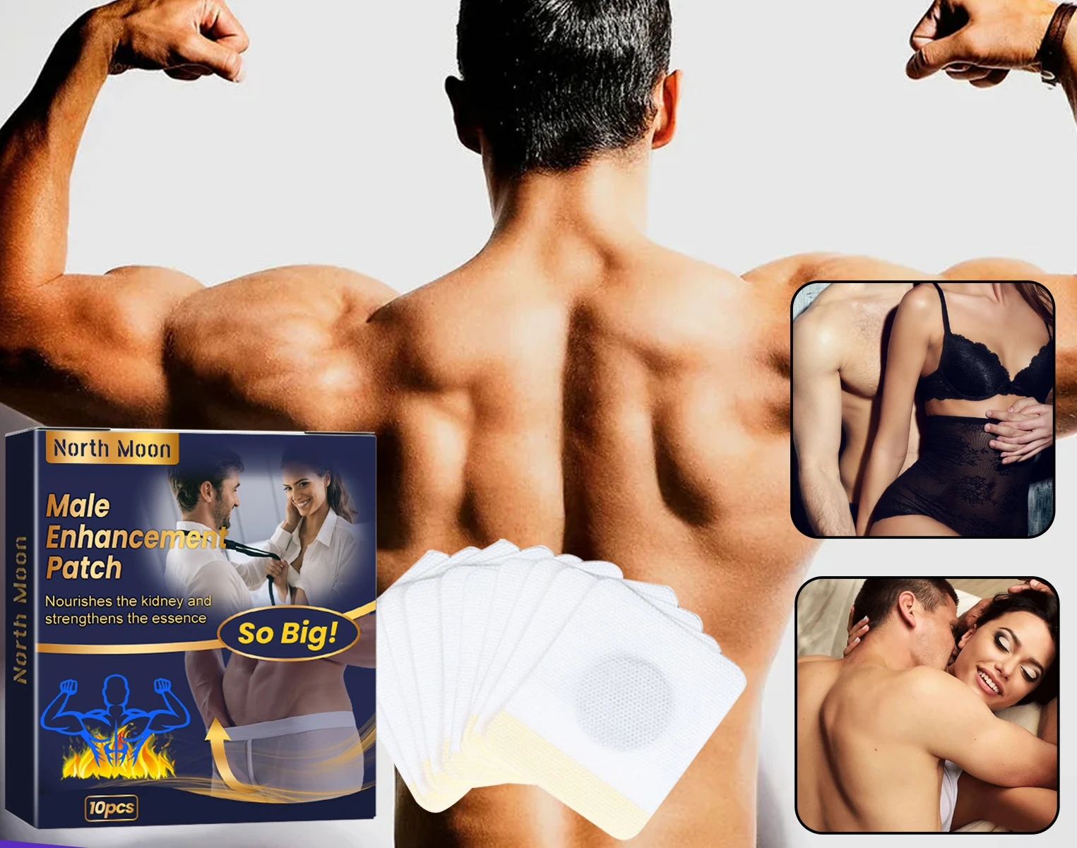 온열찜질기 Male Enhancement Patch for Nourishing The Kidneys and Strengthening Sperm Private Area Care, and Improving Sexual Function