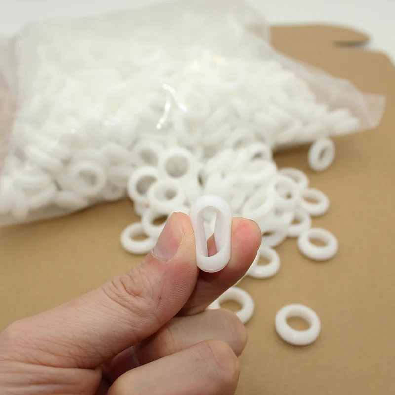Weißer O-Ring, Gummi-Unterlegscheibe, Dichtung, Tülle, elektrische Dichtung, O-Ring 30 45 60 mm, zum Schutz von Draht, Kabelloch, Ring, Unterlegscheibe – Detail 3