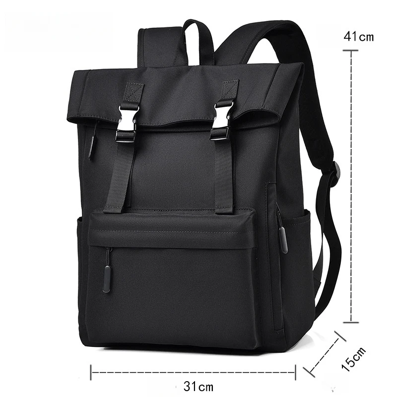 CFUN YA Fashion Trend Student Backpack Waterproof Girls Boy 15.6 Laptop Travel Backpack College Women Men Bookbag Causal Bagpack