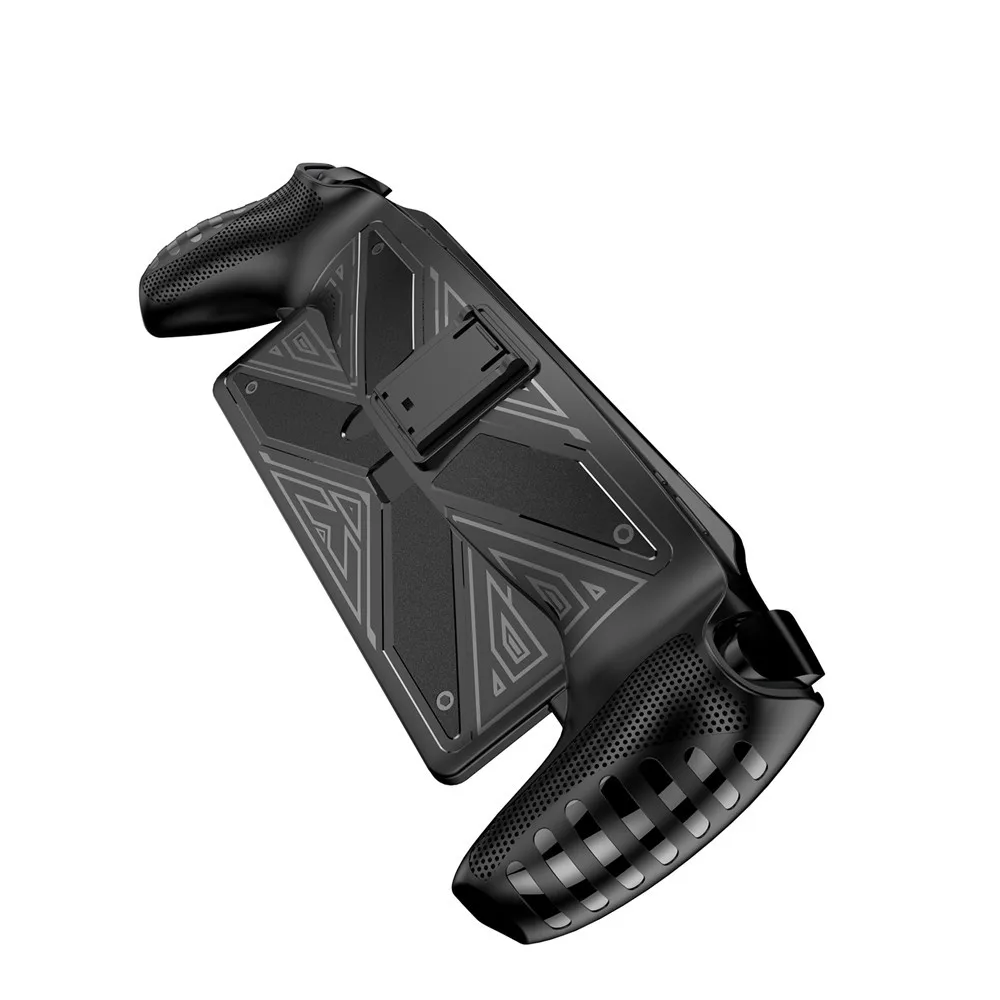 Black/White Silicone Protective Case with Kickstand Gamepad Back Shell for  PS Portal Accessories