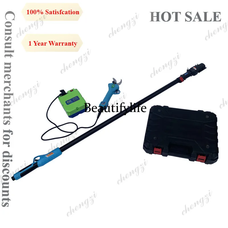 

Extended electric scissors fruit tree rechargeable telescopic branches high-altitude scissors gardening electric scissors