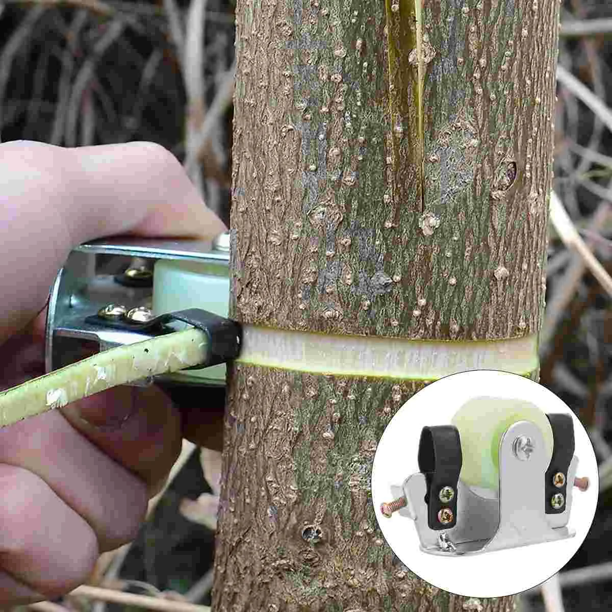 

Bark Ring Girdling Fruit Tree Log Peeler Tool for Wood Shear Iron Orchard Stripping Peeling