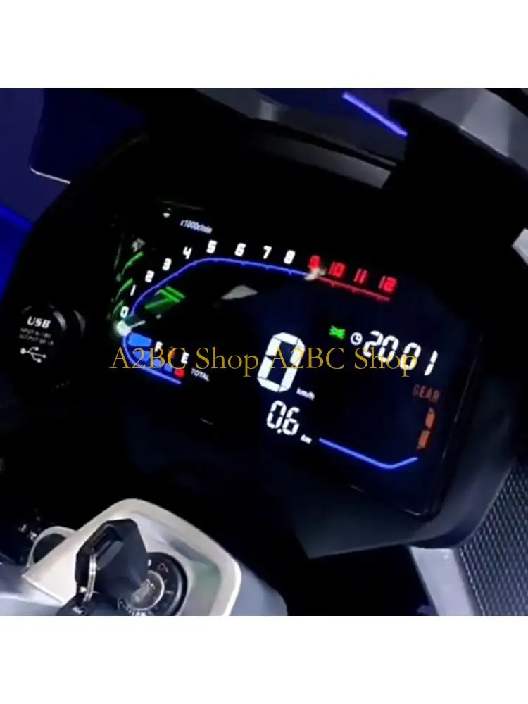 A2BC Shockproof Motorcycle Speed Gauge High Resolution Screen 0-199Km/H Measurement Precise Riding Analytics for CM150 CM250