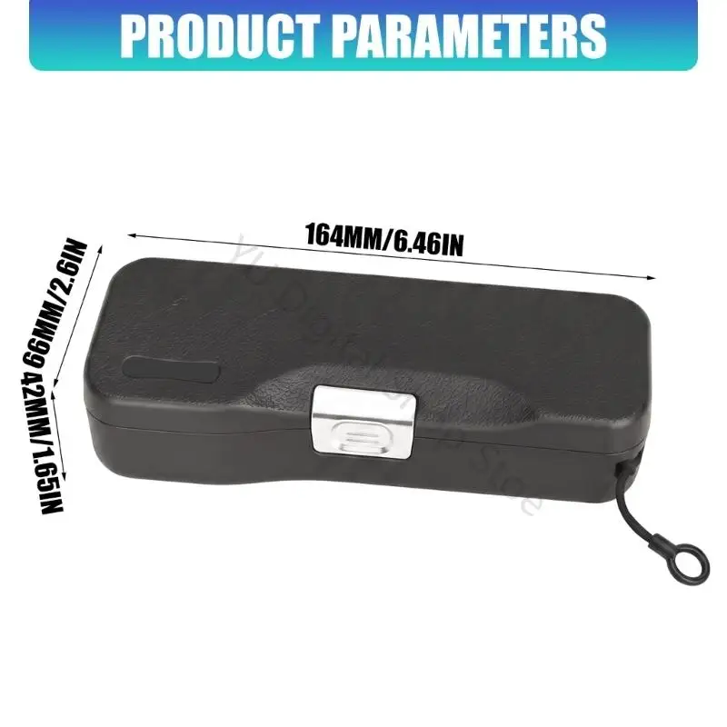 96BA Tragbare Kamera-Tragebox, für Pocket 3/4 Hartschalenhülle mit Silikon-Innenfutter für tägliche Tragetage auf Reisen – Detail 6