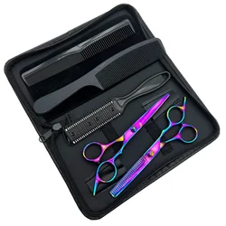 Hairdressing Scissors Set, Professional Hair Cutting Scissors Thinning Shears, Hair Cutting Styling Accessories Tools Kit