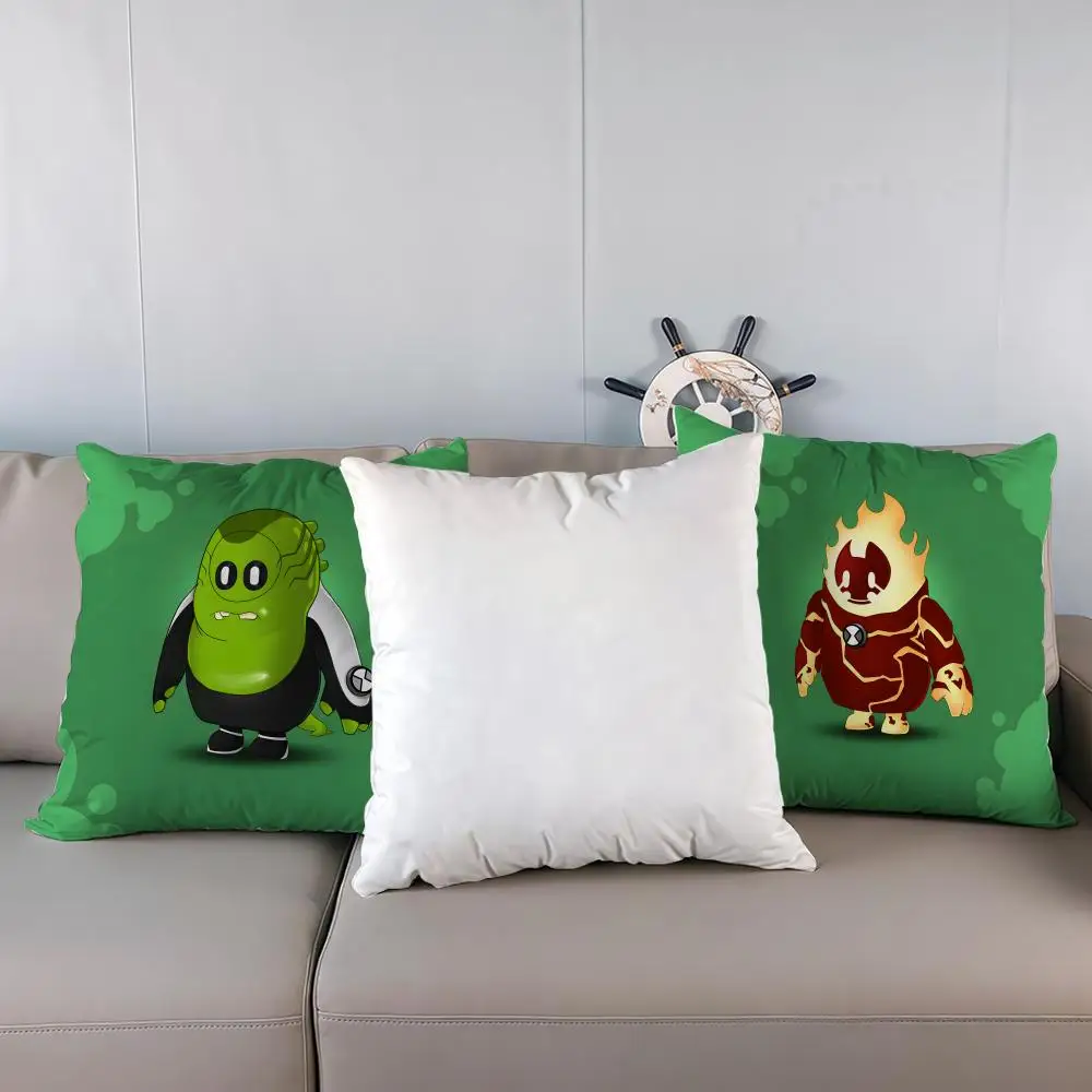 

anime Cartoon B-Ben10 Pillow Case Multi sized car seat cushions, luxurious home office, sofa decorative pillowcases