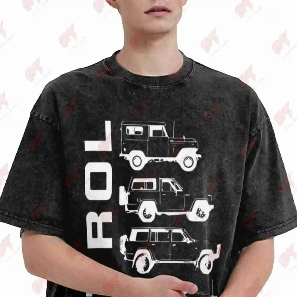 Patrol 4X4 Y60 Y61 Offroad Vintage Washed Tee Pure Cotton T-Shirt