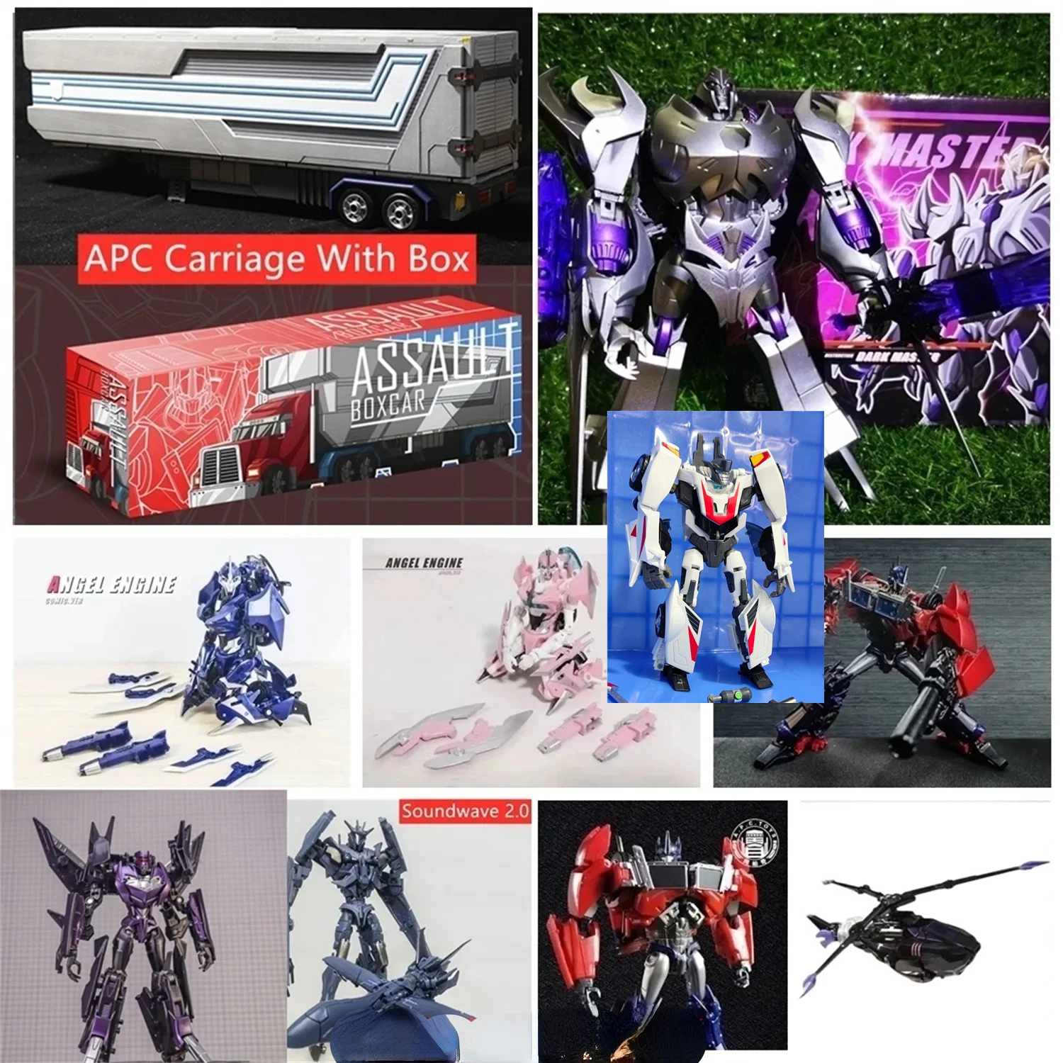 ALL APC Toy Bossy Flame TFP Soundwave Heterochromatic Wander Warrior Wheeljack Leader Cyclonus Serpent Bell Angel Engine Arcee