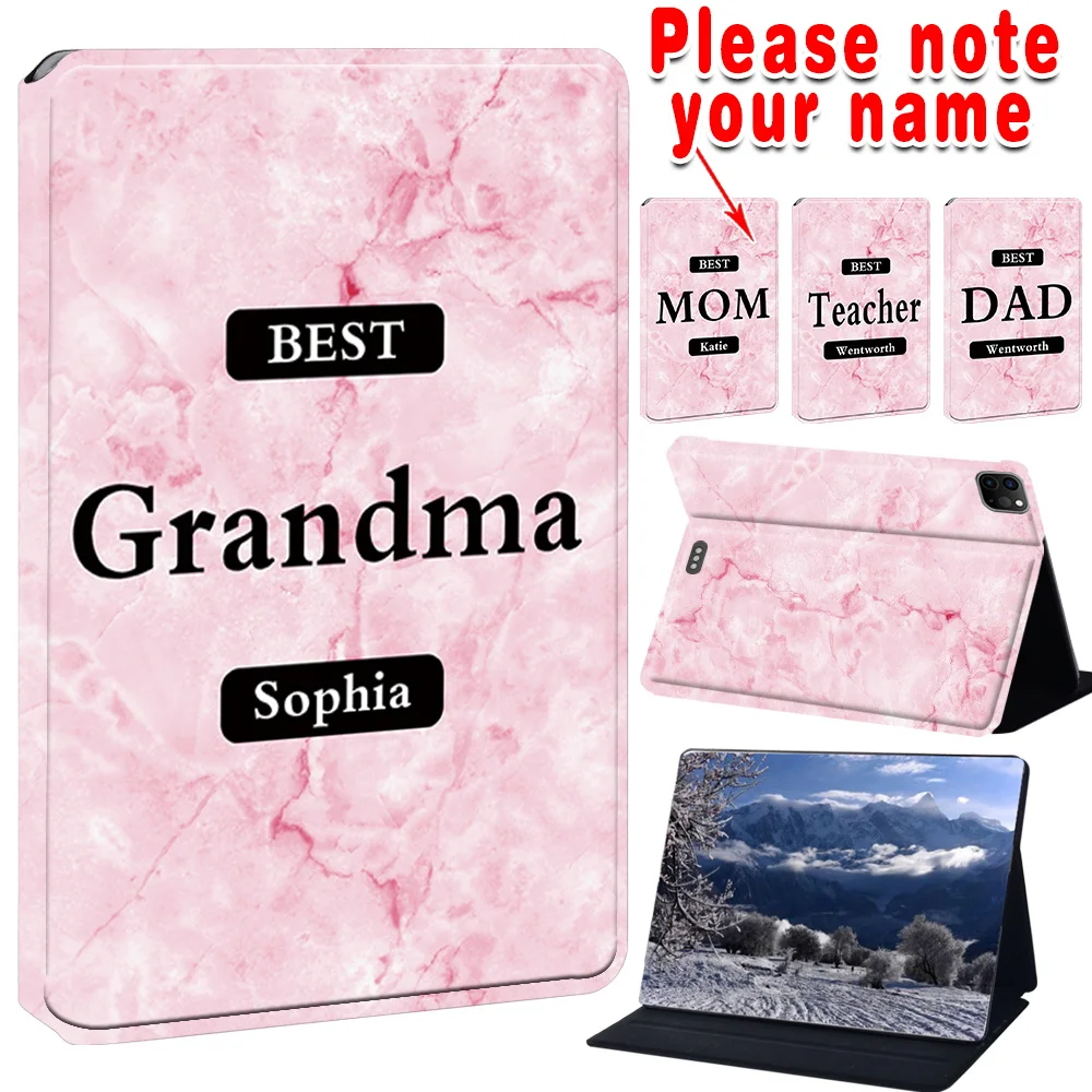 Customized iPad iPad Pro 11 2018/20/21/22 Case Protective iPad Cover Protective Tablet Cover Letter Design For Daily