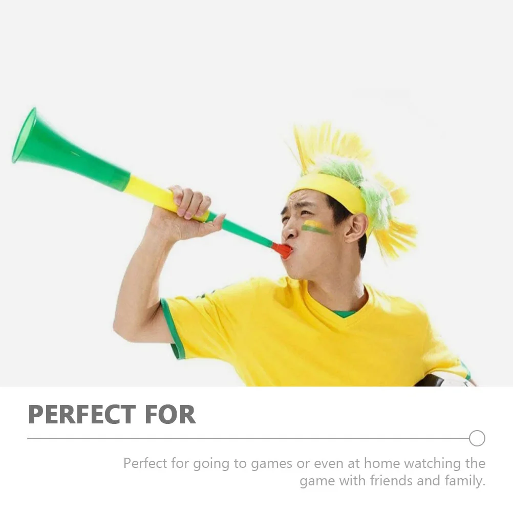 4 Pcs Telescopic Horn Child Blow Noise Maker Plastic Stadium Cheer Fan Trumpet Cheering Toy