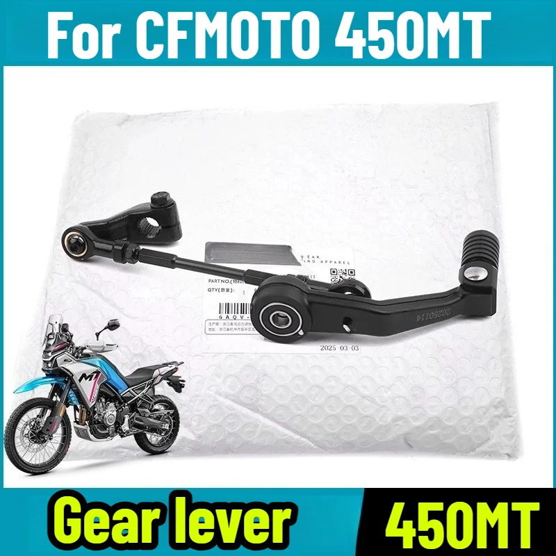 MT450 Motorcycle Shift Lever Combination Gear Lever Tread Lever For CFMOTO 450MT CF400-8-8A Pedal Bar essories
