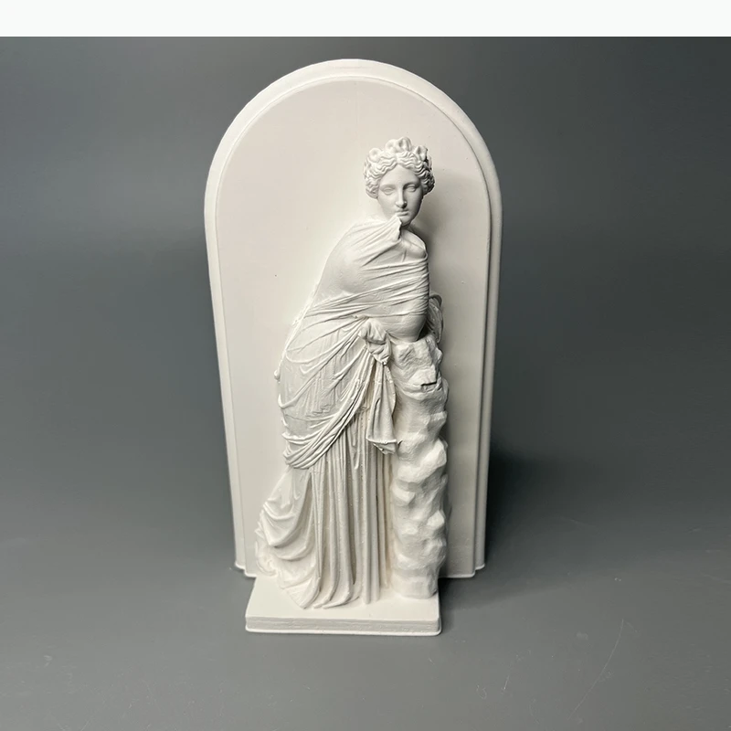 اللوفر الثناء آلهة الجص تمثال مكتب الديكور الحلي الأسطورية الفنية النحت غرفة الديكور الجمالي #3