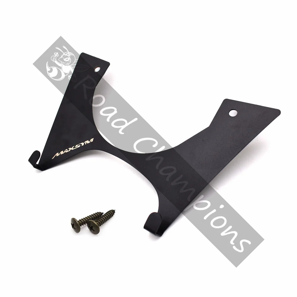 لدراجة نارية SYM MAXSYM 400 MAXSYM 400i كيس شماعات الجبهة الأمتعة هوك قوس حقيبة الإطار تخزين الرف الألومنيوم الملحقات #6