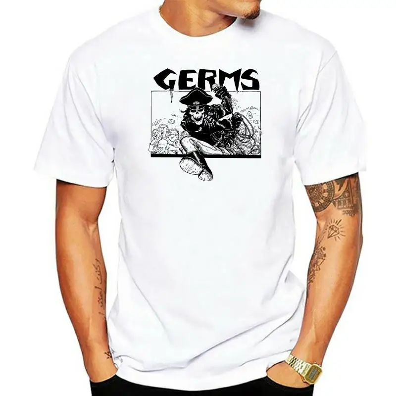 GERMS T Shirt Punk Rock Flipper Bad Brains Fugazi Band Music Graphic Tee Unisex