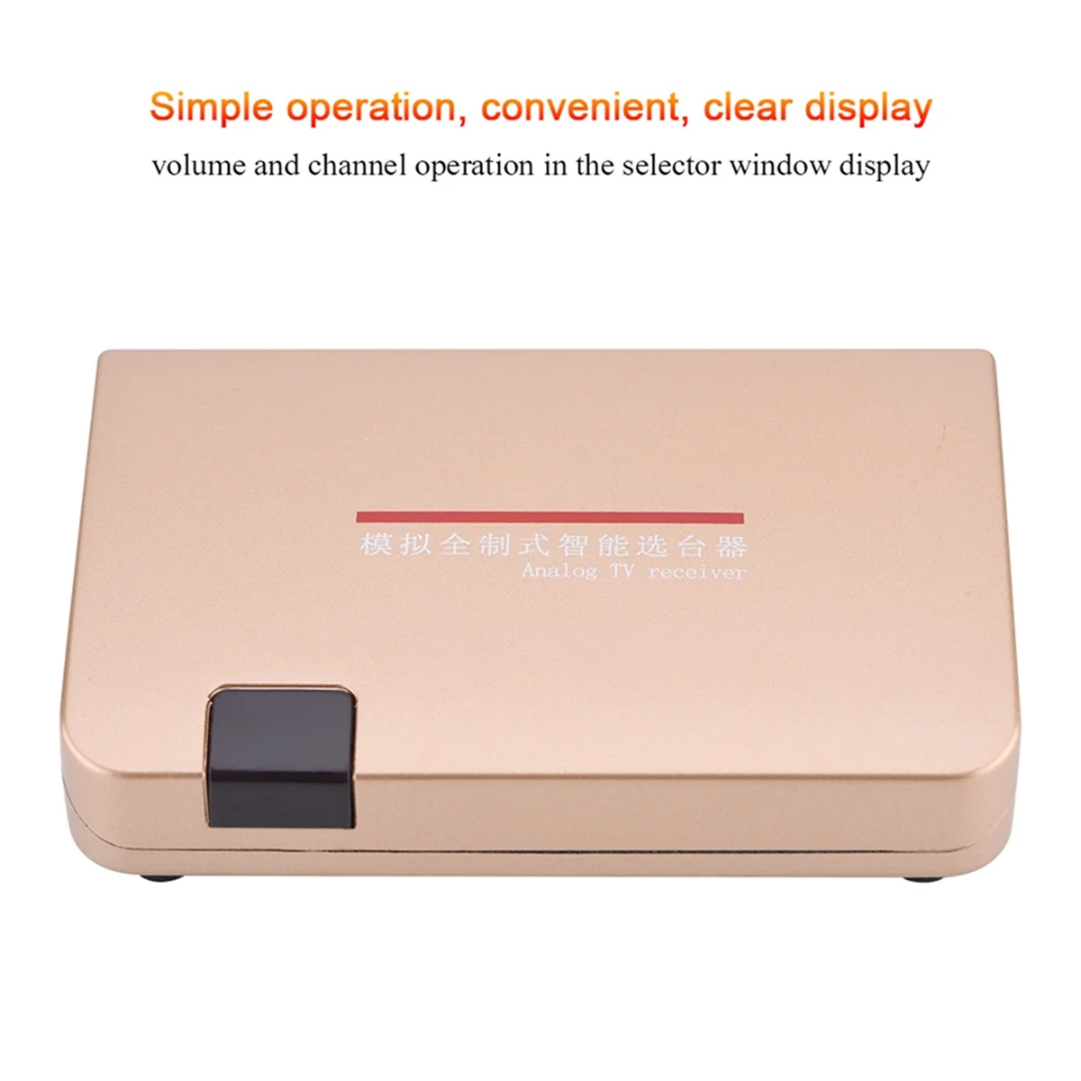 

AA26P Analog Converter HDMI-Compatible Converter Adapter RF to HD All Standard Converter Analog TV Remote Control US Plug